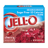 Jell-o Gelatin Dessert Sugar Free Cherry Low Calorie Full-Size Picture